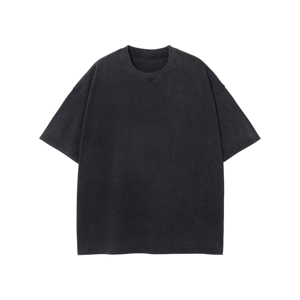 Women's Heavyweight Vintage Rough Edge T Shirt 8oz-INNBLAC