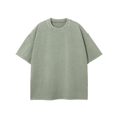 Heavyweight Vintage Rough Edge T Shirt 8oz-INNBLAC