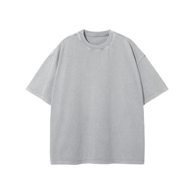 Heavyweight Vintage Rough Edge T Shirt 8oz-INNBLAC