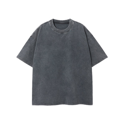 Heavyweight Vintage Rough Edge T Shirt 8oz-INNBLAC