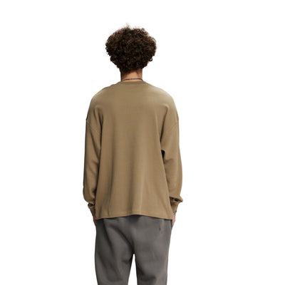 Heavyweight Waffle-knit Sweatshirt