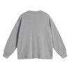Women's Heavyweight Waffle-knit Sweatshirt-INNBLAC