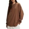 Women's Heavyweight Waffle-knit Sweatshirt-INNBLAC