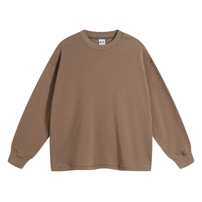 Women's Heavyweight Waffle-knit Sweatshirt-INNBLAC
