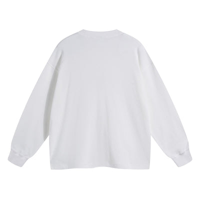 Women's Heavyweight Waffle-knit Sweatshirt-INNBLAC