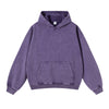 Women's Heavyweight Washed Kangaroo Pocket Hoodie-INNBLAC