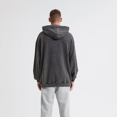 Heavyweight Washed Kangaroo Pocket Hoodie