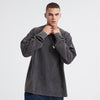 Stone Wash Loose Fit Sweatshirt