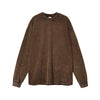 Stone Wash Loose Fit Sweatshirt