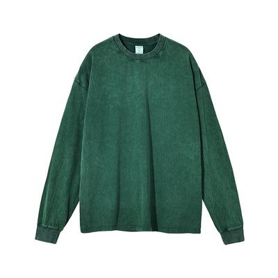 Stone Wash Loose Fit Sweatshirt