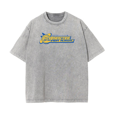 His Mercies Christian Y2K Graphic Tee-INNBLAC