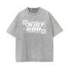 Just God Christian Y2K Graphic Tee-INNBLAC