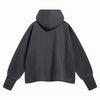 Raw Hem Thumb Holes Hoodie
