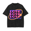 Love Love Love Y2K Valentines Graphic Tee-INNBLAC