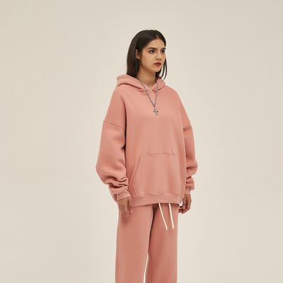Oversized Boyfriend Plush Hoodie-INNBLAC