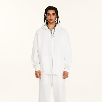 Oversized Full Zip Hoodie-INNBLAC Fashion Apparel