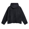Acid Washed Ripped Hoodie-INNBLAC