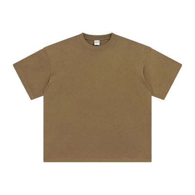 Women's Plain Lightweight Basic Tee 5.6oz-INNBLAC