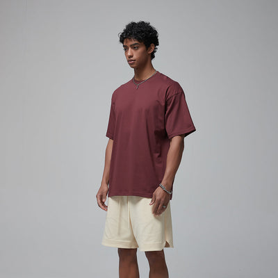Plain Lightweight Basic Tee 5.6oz-INNBLAC