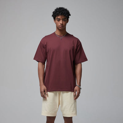 Plain Lightweight Basic Tee 5.6oz-INNBLAC