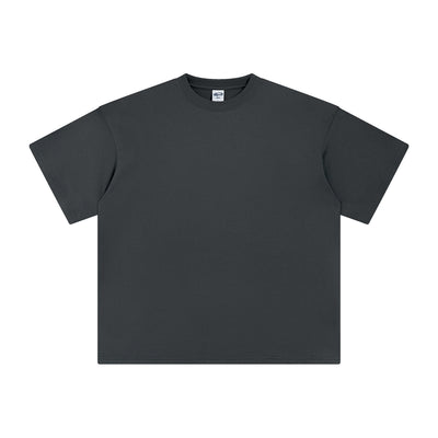 Women's Plain Lightweight Basic Tee 5.6oz-INNBLAC