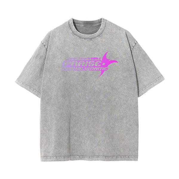 Praise His Holy Name Y2K Graphic Tee-INNBLAC