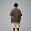 Raw Edge Thick Cotton T Shirt 9oz-INNBLAC