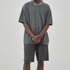 Raw Edge Hem Vintage T Shirt 8oz-INNBLAC