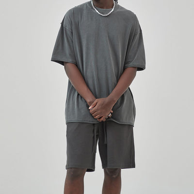 Raw Edge Hem Vintage T Shirt 8oz-INNBLAC