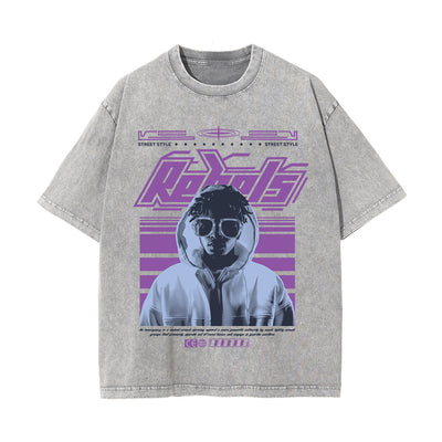 Rebels Y2K Streetwear Graphic Tee-INNBLAC