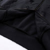 Women's Ripped Double Slider Zip Hoodie-INNBLAC