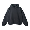 Oversized Plush Lining Plain Hoodie