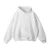 Oversized Plush Lining Plain Hoodie