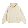 Oversized Plush Lining Plain Hoodie