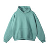 Oversized Plush Lining Plain Hoodie