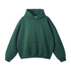 Oversized Plush Lining Plain Hoodie