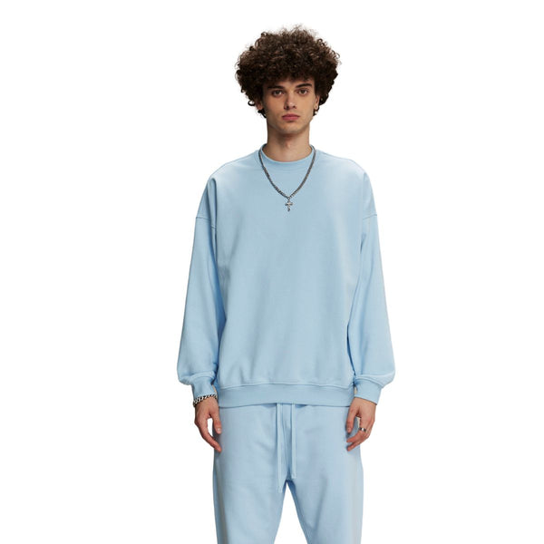 Solid Color French Terry Sweatshirt