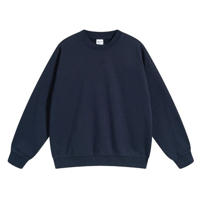 Solid Color French Terry Sweatshirt