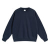 Women's Solid Color French Terry Sweatshirt-INNBLAC
