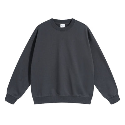Solid Color French Terry Sweatshirt