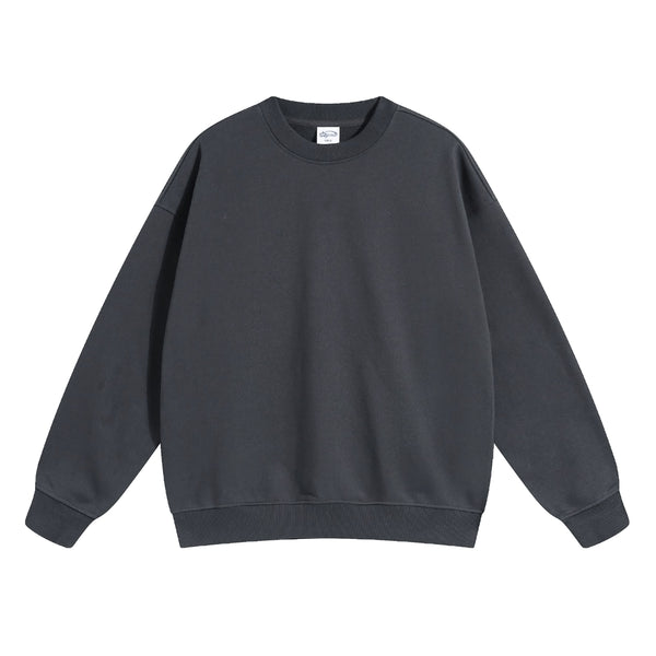Solid Color French Terry Sweatshirt