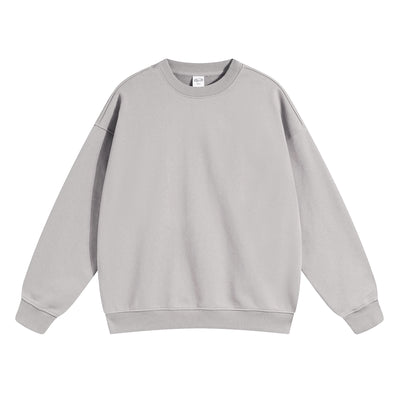Solid Color French Terry Sweatshirt