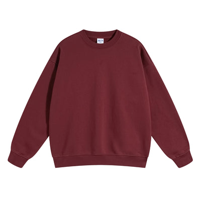 Solid Color French Terry Sweatshirt