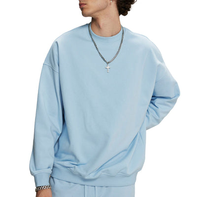 Solid Color French Terry Sweatshirt