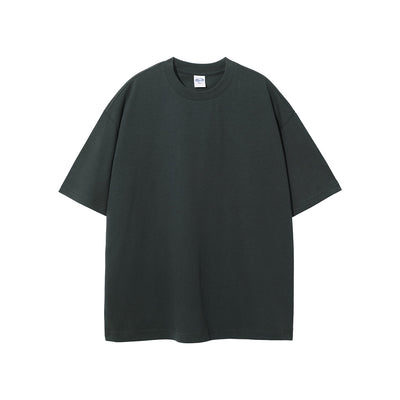 Women's Solid Color Heavyweight T Shirt 9oz-INNBLAC