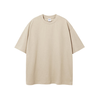 Women's Solid Color Heavyweight T Shirt 9oz-INNBLAC