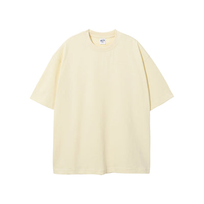 Women's Solid Color Heavyweight T Shirt 9oz-INNBLAC