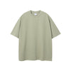Women's Solid Color Heavyweight T Shirt 9oz-INNBLAC