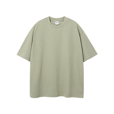 Women's Solid Color Heavyweight T Shirt 9oz-INNBLAC