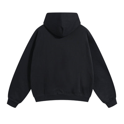 Women's Solid Color Heavyweight Hoodie-INNBLAC